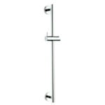 Remer 317M 24 Inch Wall-Mounted Chrome Sliding Rail